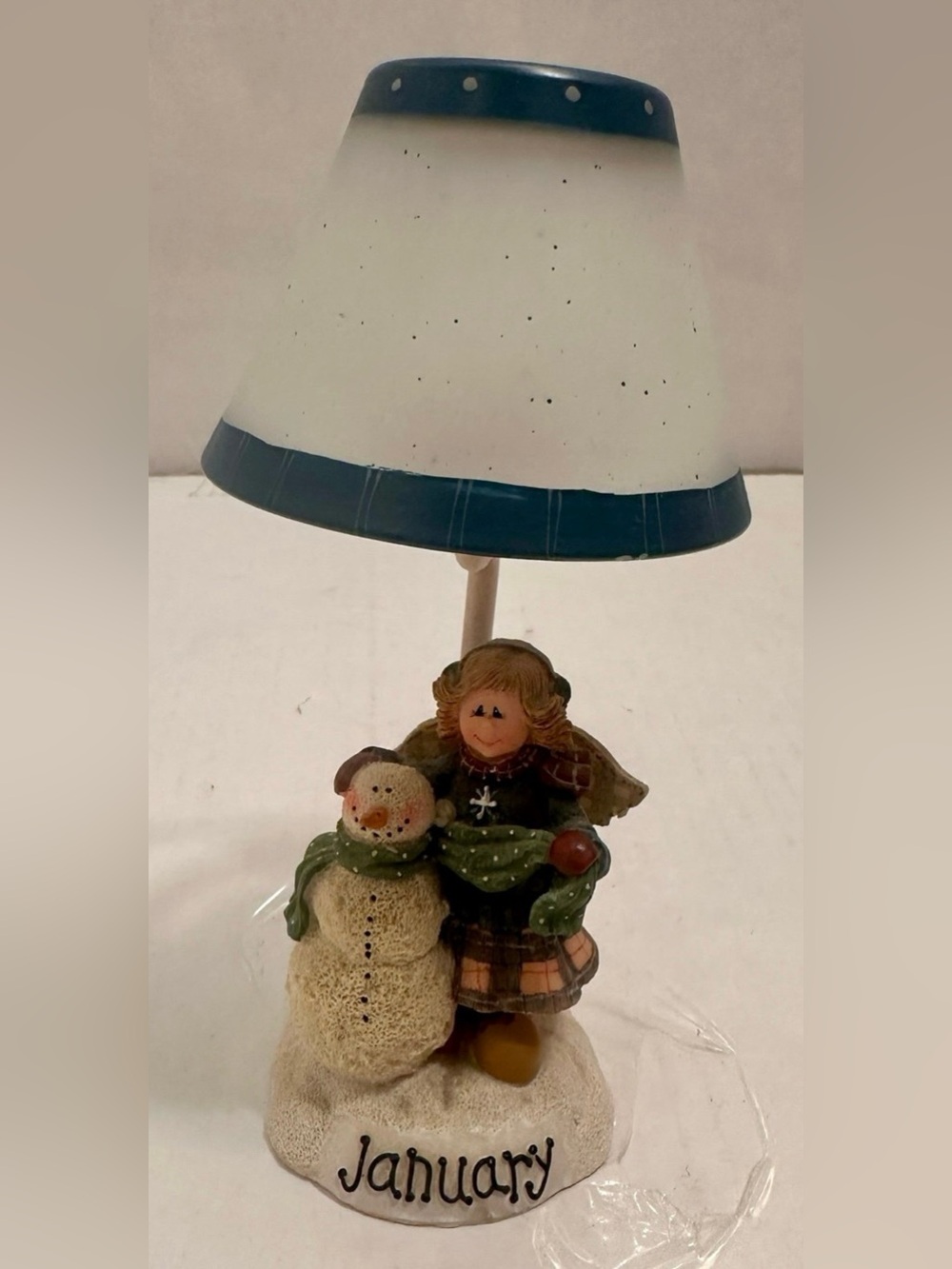 Yankee Candle Co. Tealight Holder January Snowman- Crazy Mountain Exclusive